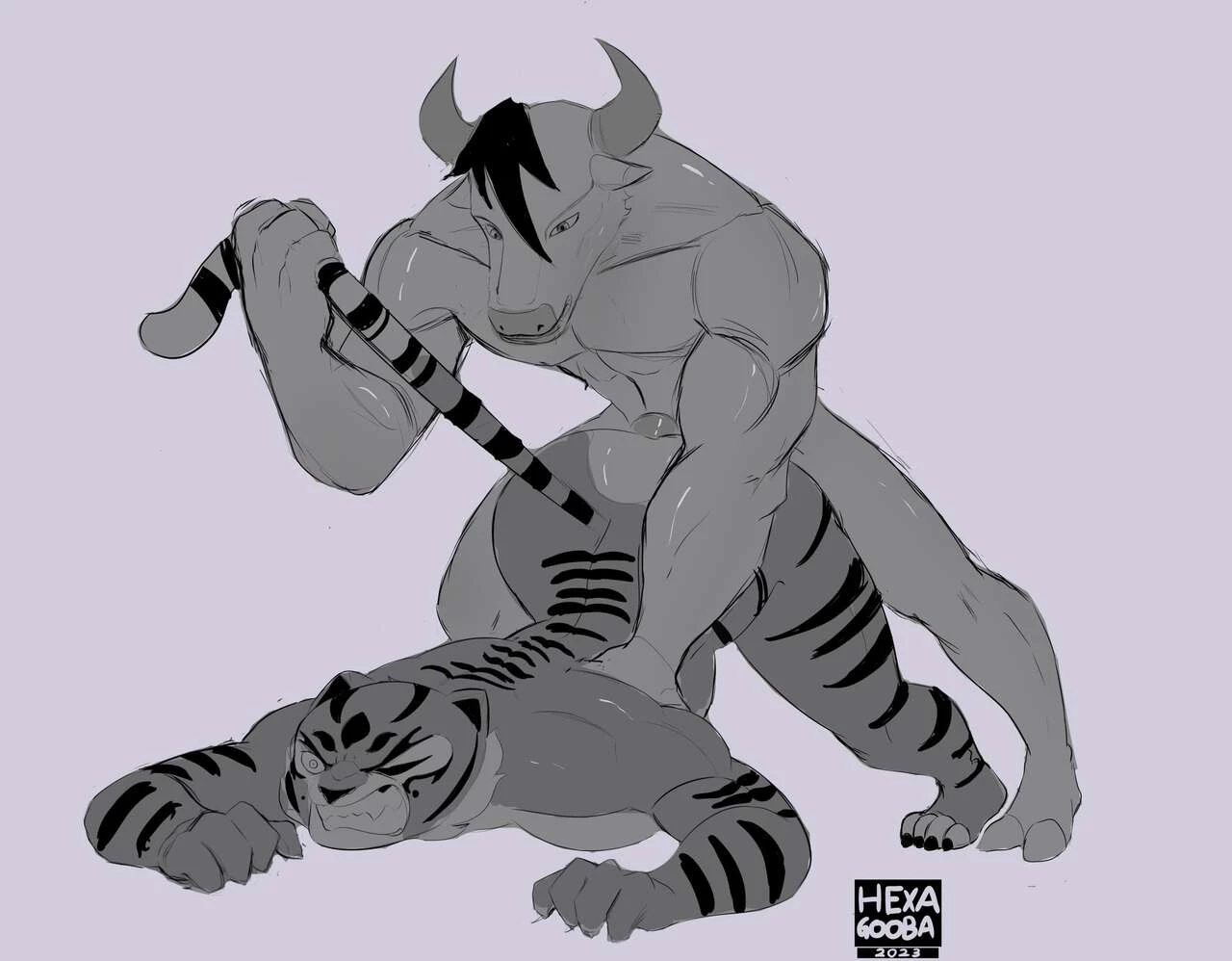 Master Tigress porn comic picture 14