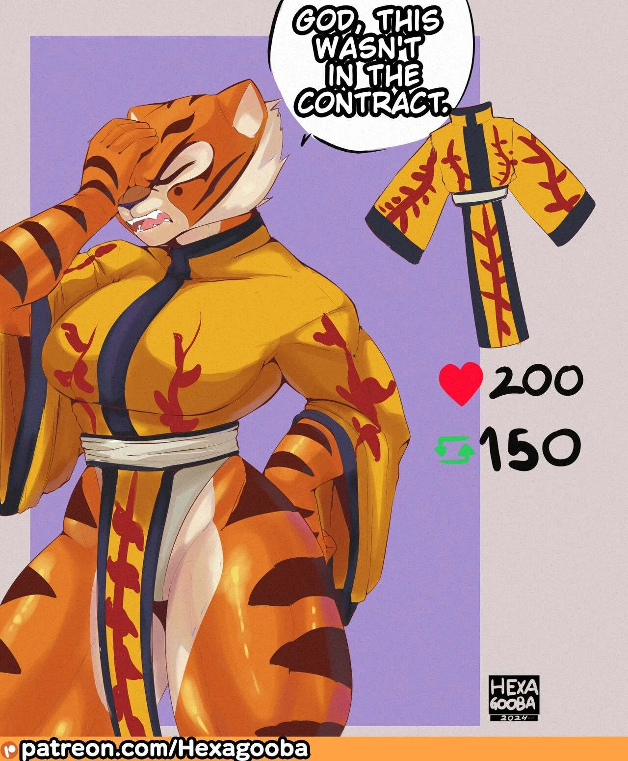 Master Tigress porn comic picture 22