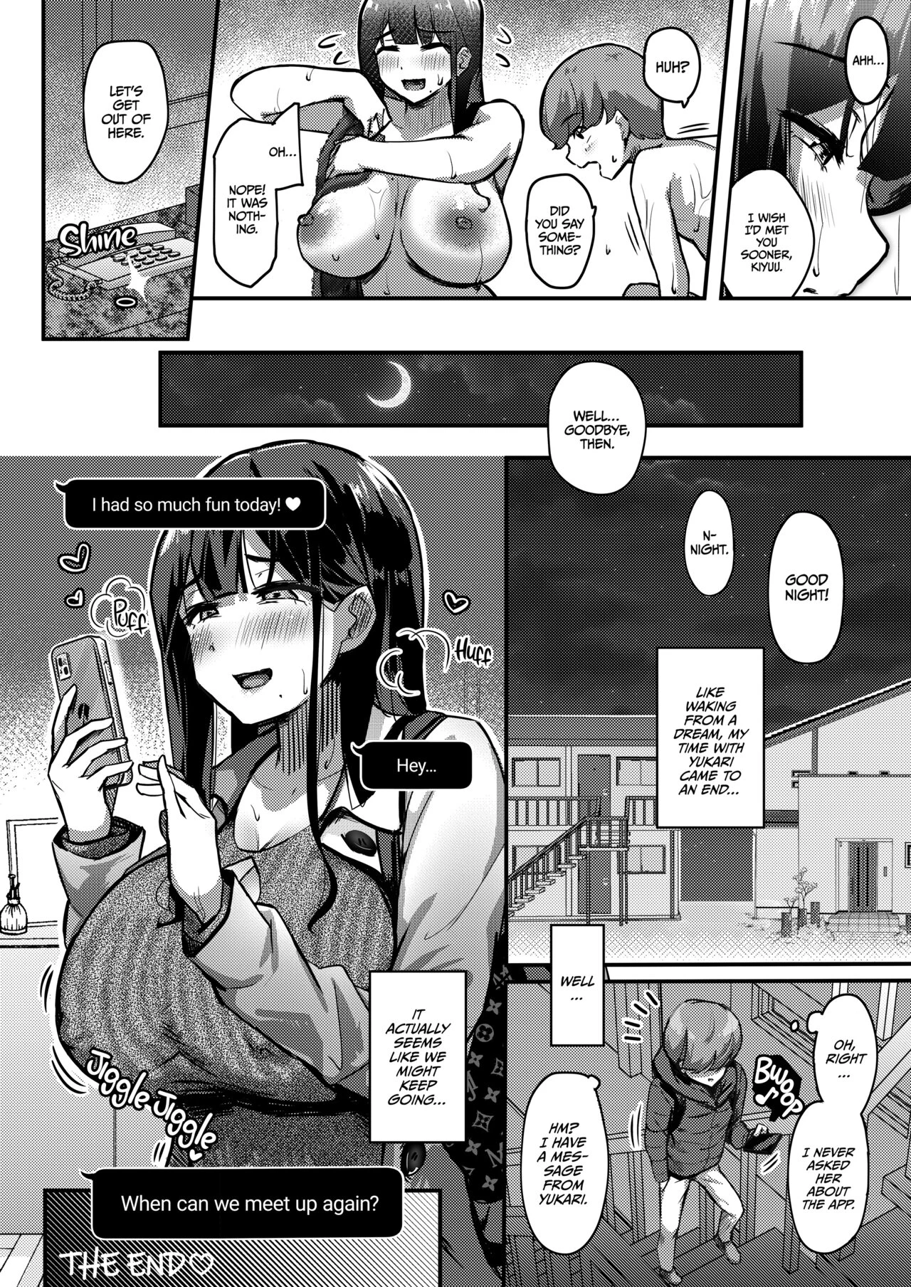 Matching With My Busty Neighbor porn comic picture 29