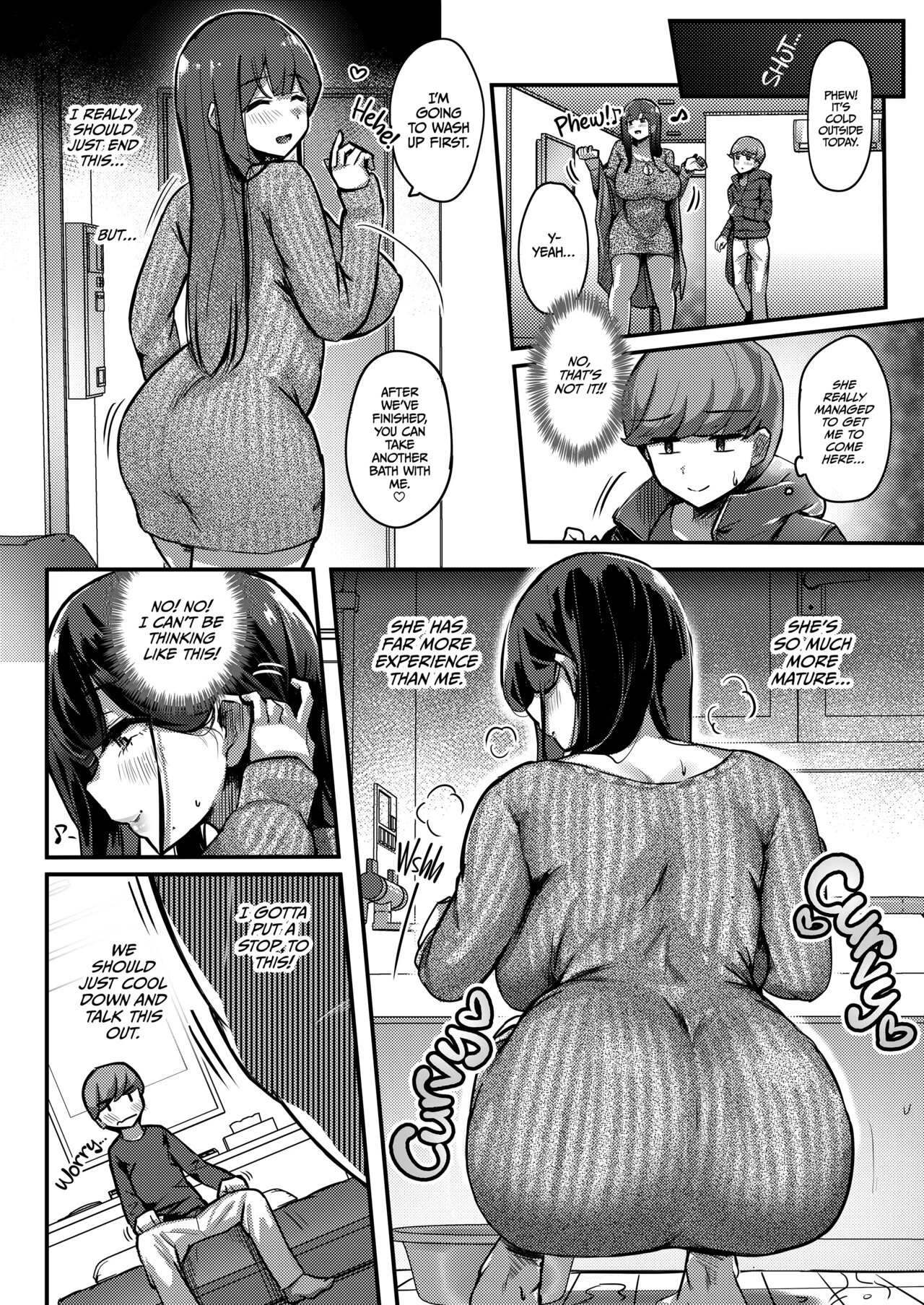 Matching With My Busty Neighbor porn comic picture 7