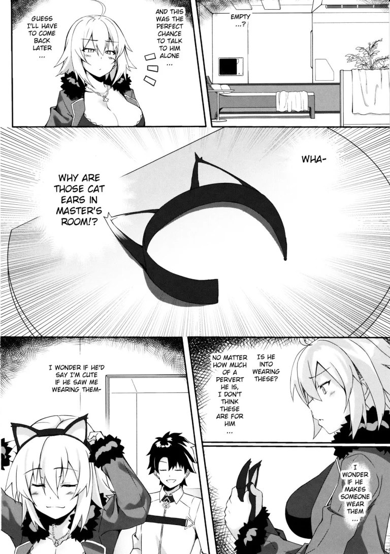 Mating earnestly with cat ears | Nekomimi Jeanne to Hitasura Koubi Suru Hon porn comic picture 3