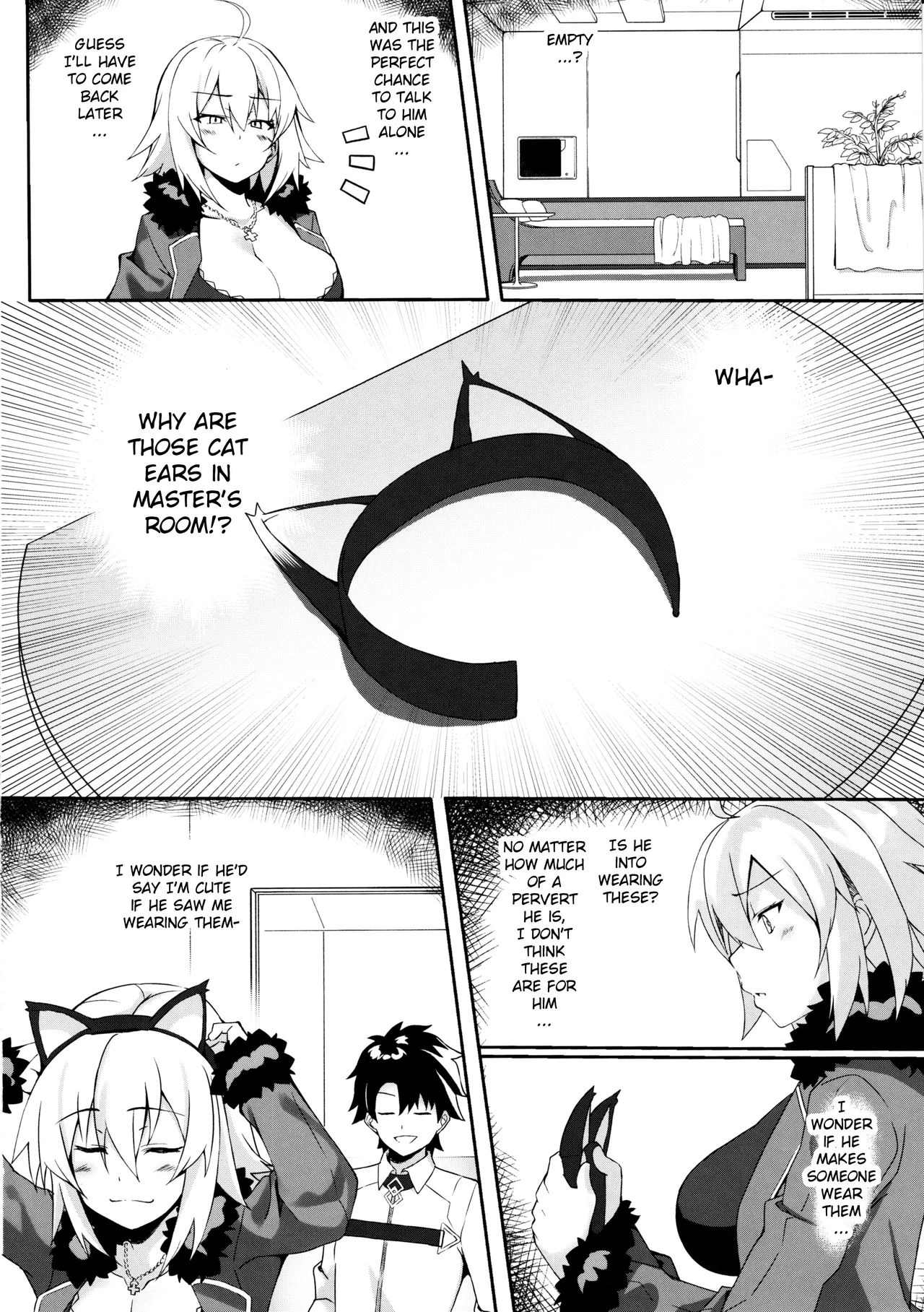 Mating earnestly with cat ears | Nekomimi Jeanne to Hitasura Koubi Suru Hon porn comic picture 3