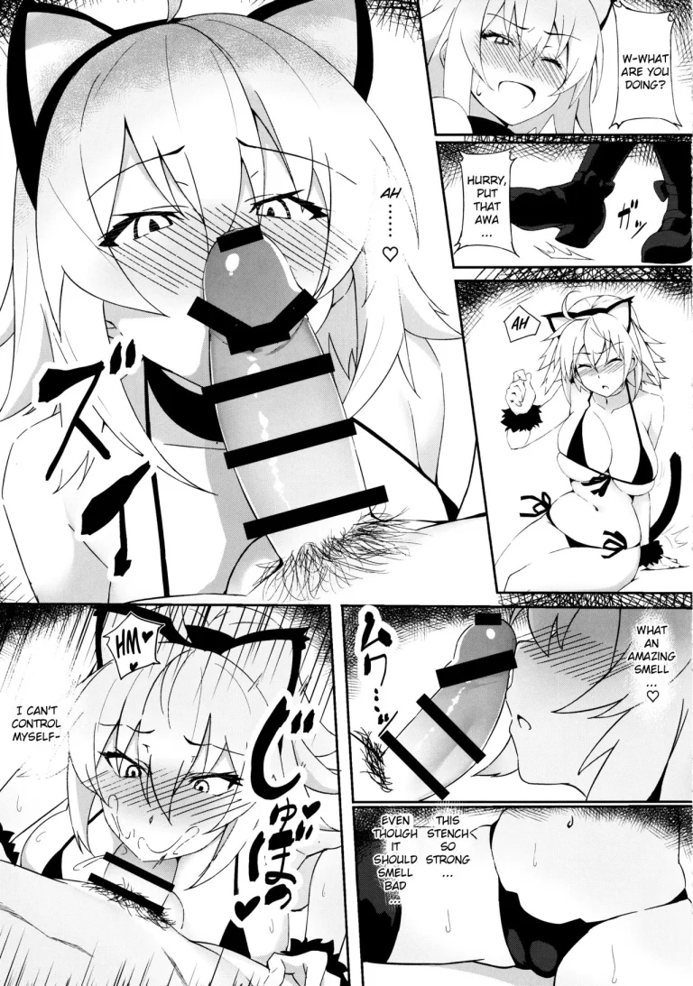Mating earnestly with cat ears | Nekomimi Jeanne to Hitasura Koubi Suru Hon porn comic picture 6