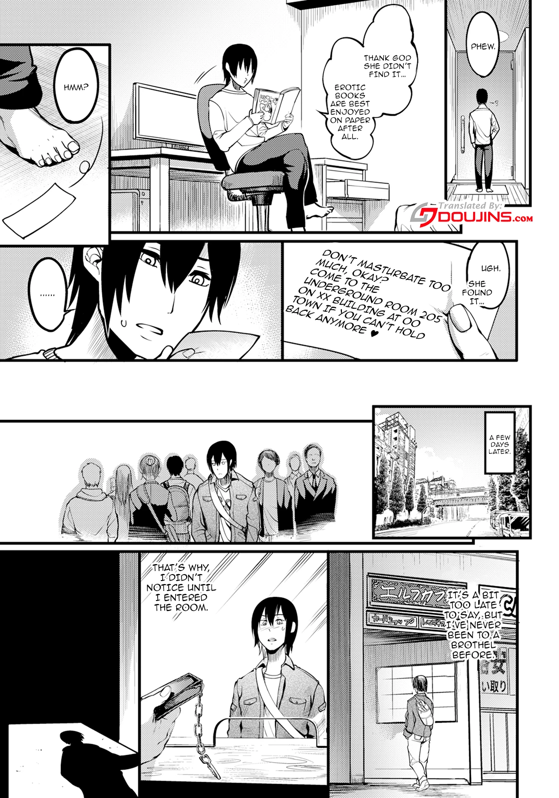 Mature Ass Wall Room | Juku Kabejiri no Heya porn comic picture 5