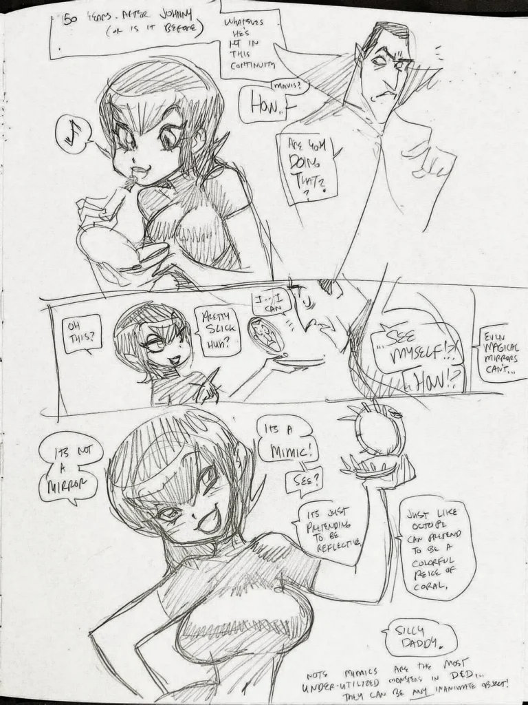 Mavis X Alucard Goof Of porn comic picture 1