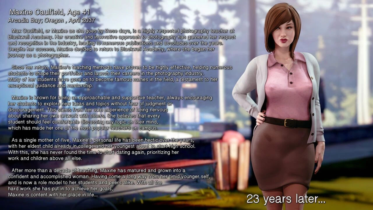 Maxine Caulfield ~ Fucktography porn comic picture 1