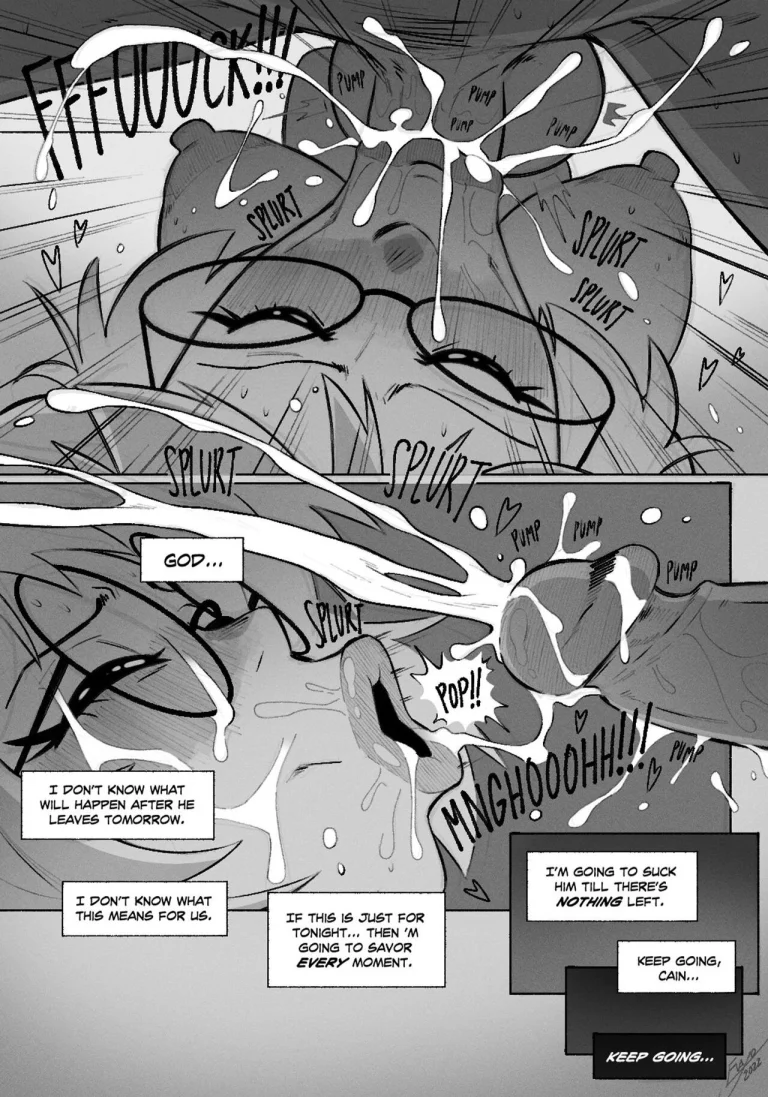 Maya and Cain porn comic picture 4