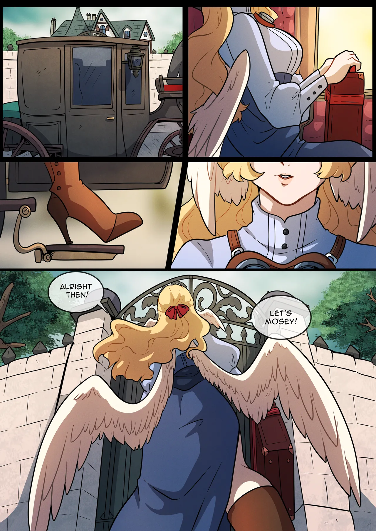 Meddlesome Maids porn comic picture 29