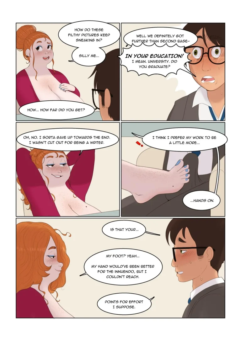 Meeting Miss May porn comic picture 11