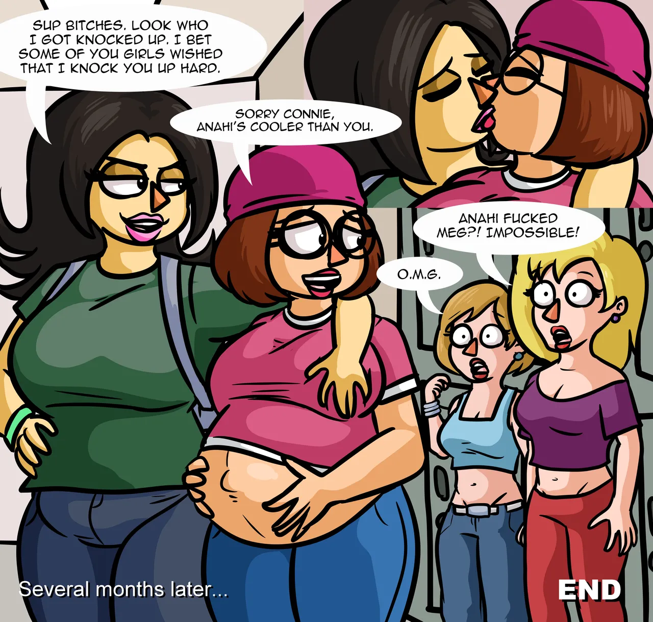 Meg Griffin and Anahi's Afterschool Activity porn comic picture 16