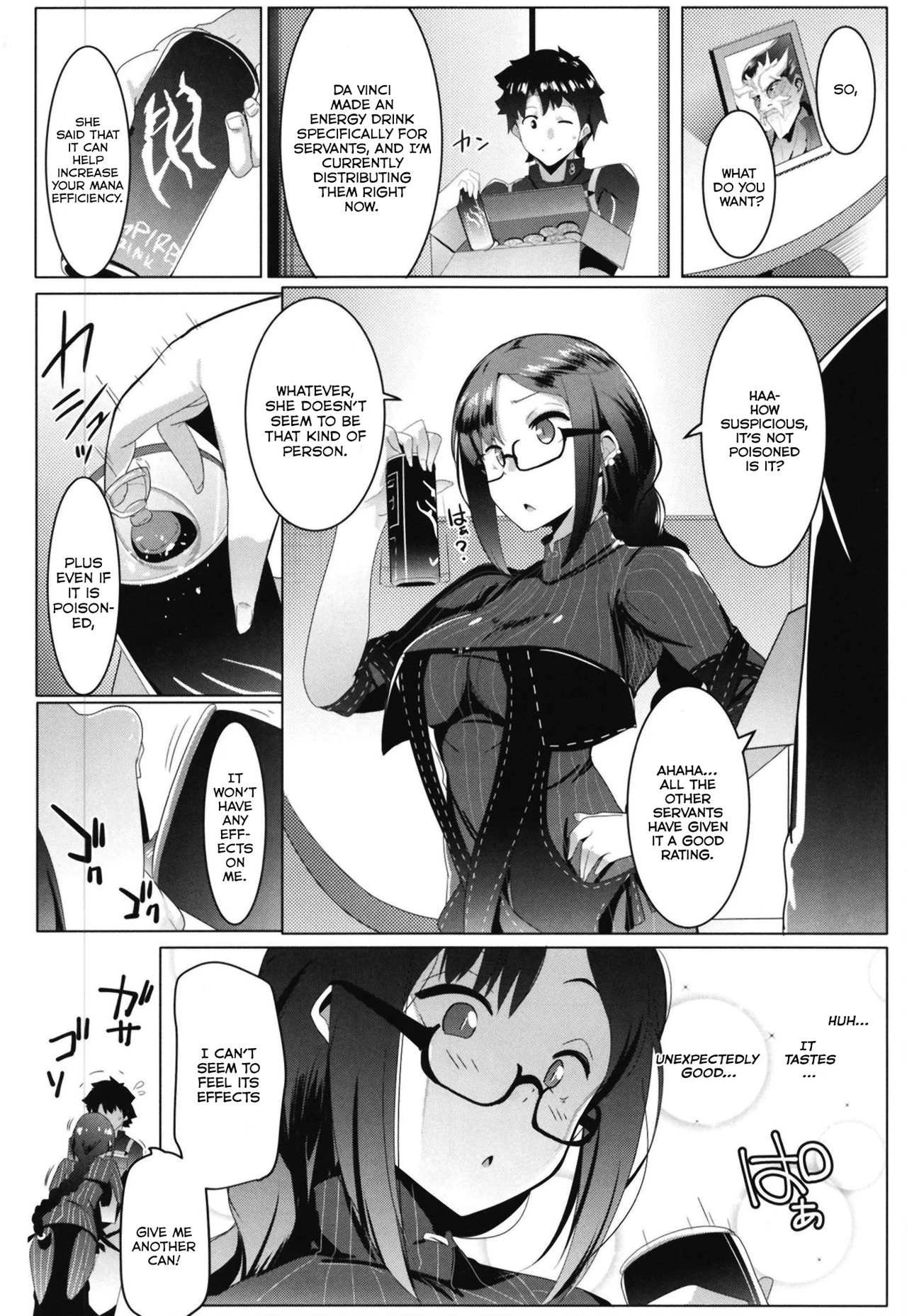 Megane Kyuuketsu-shu no Uwaki Gokko porn comic picture 3