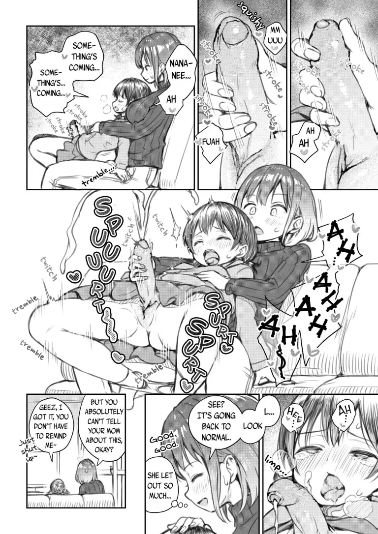 Meikko to Okki suru Futanari Ochinchin | My Niece and Her Hard Futanari Penis porn comic picture 4