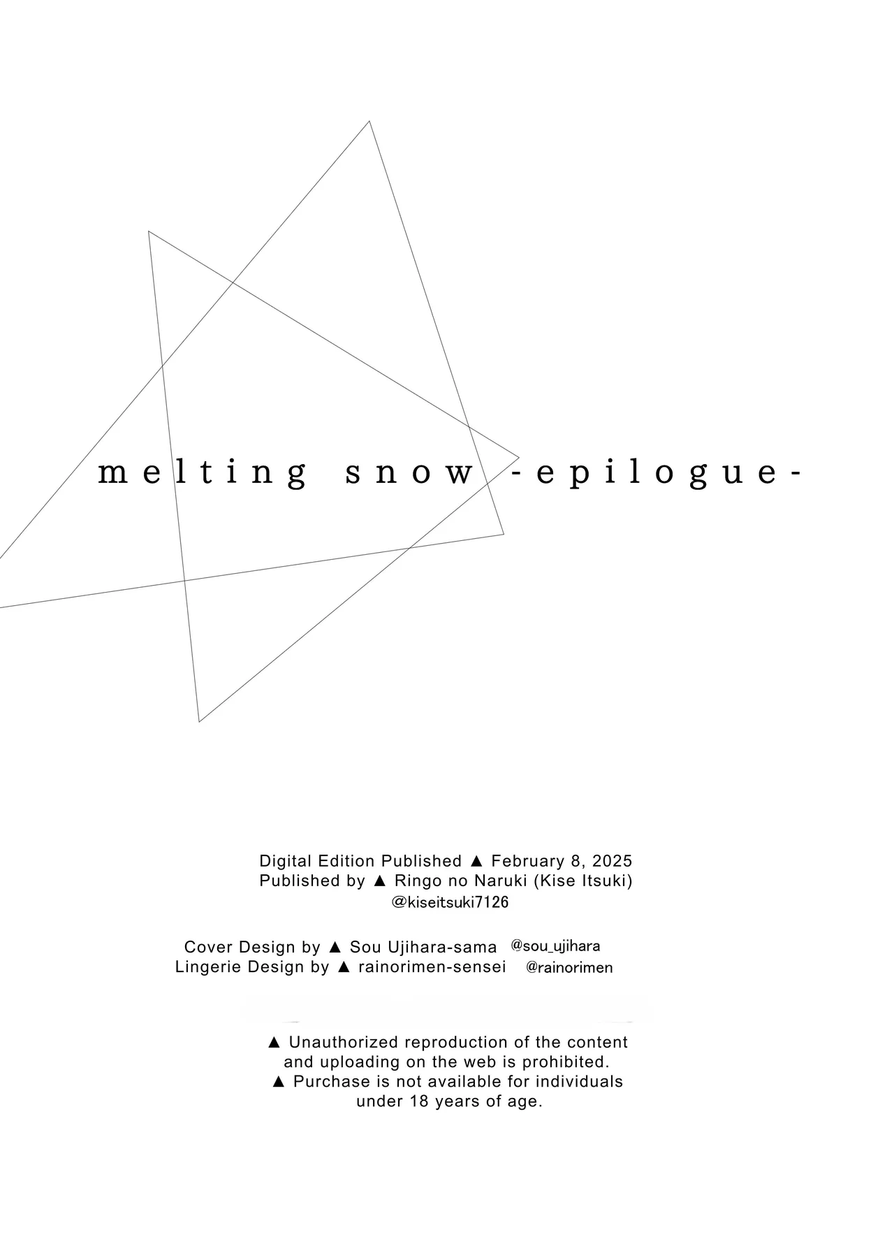 Melting Snow -Epilogue- porn comic picture 97