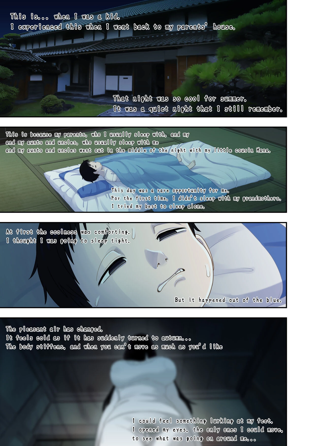 Memories of that Summer Day | Natsuyasumi... Baa-chan-chi de Okita Fushigi na Hanashi porn comic picture 2