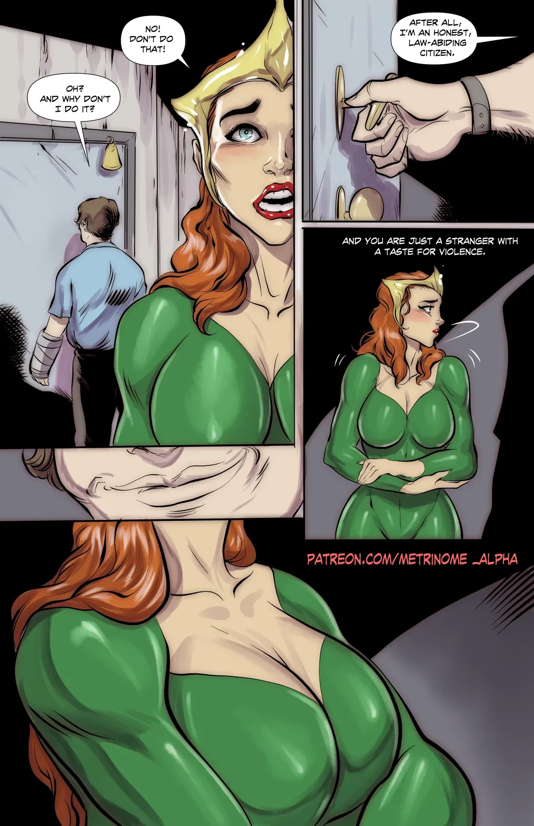 Mera Broken porn comic picture 4