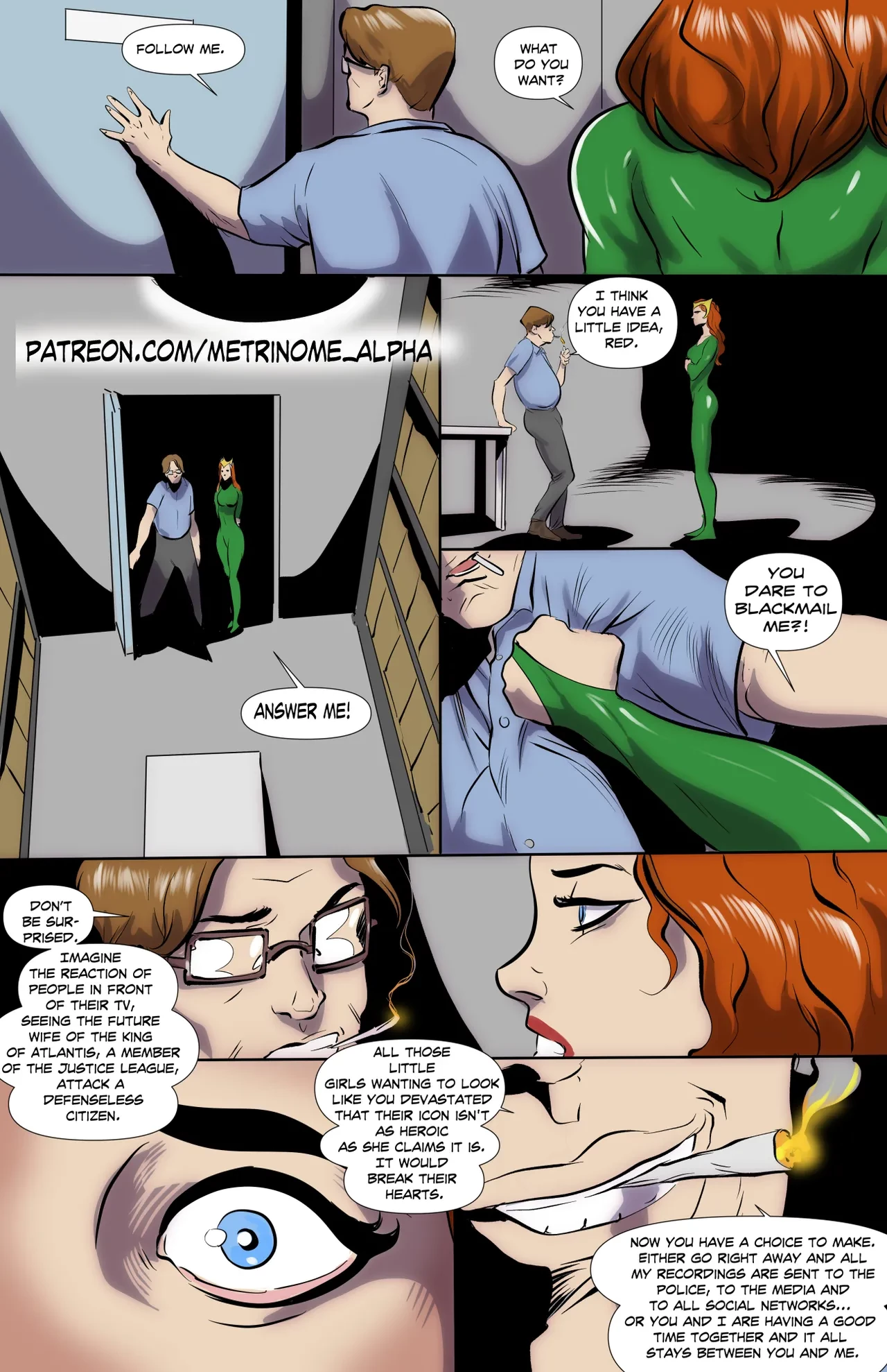 Mera Broken porn comic picture 5