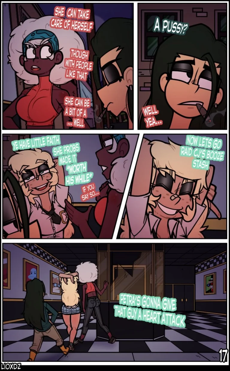Meteor Creek: Petra and the groundskeeper porn comic picture 17