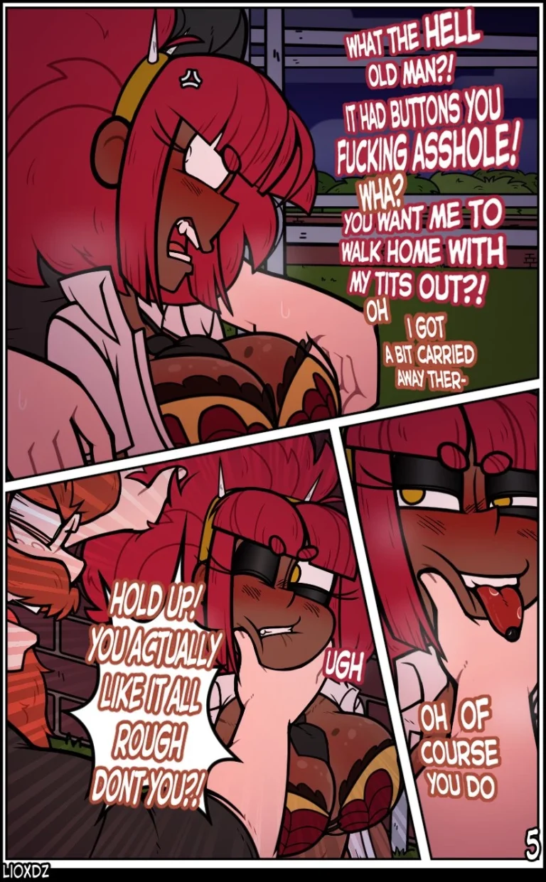 Meteor Creek: Petra and the groundskeeper porn comic picture 5