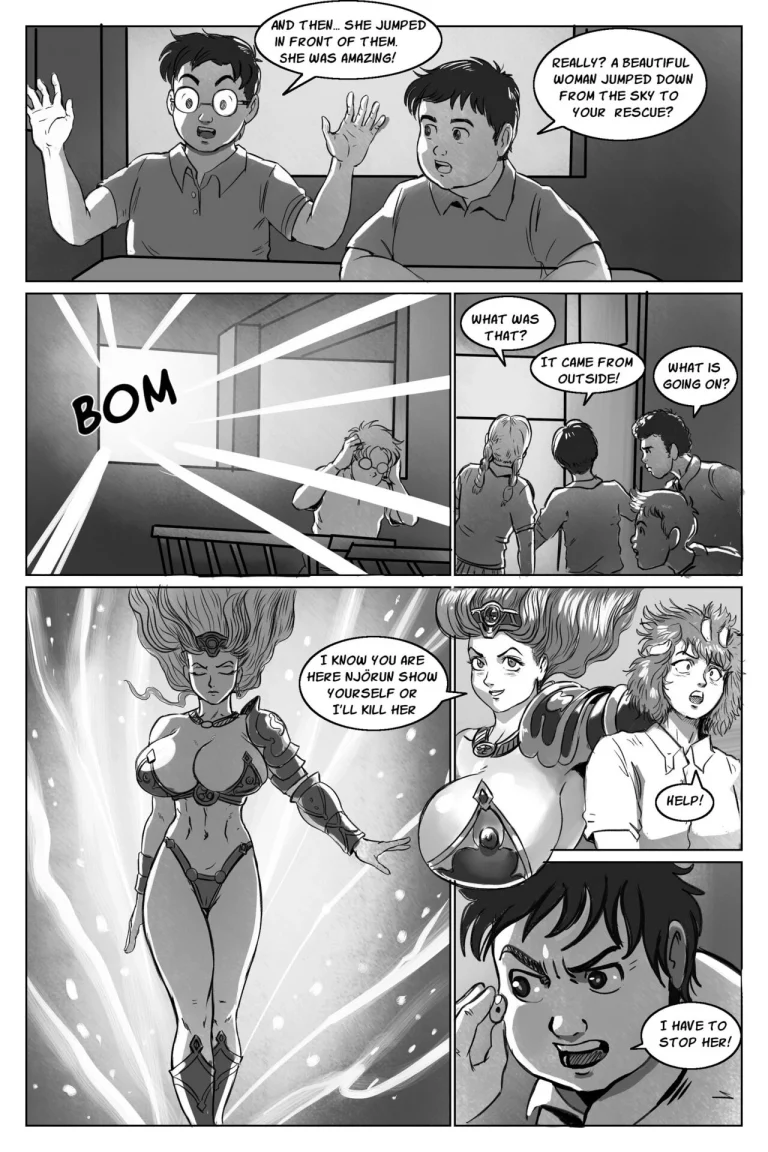 Meteor Woman 1-4 porn comic picture 16