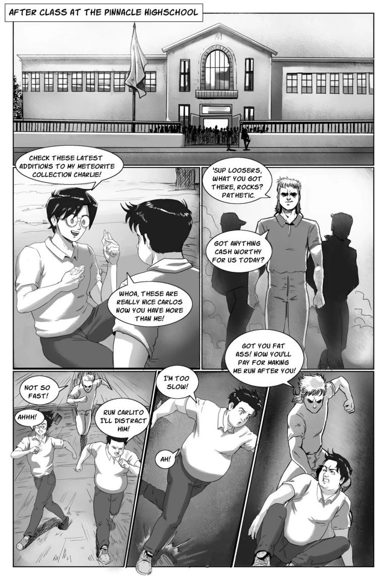 Meteor Woman 1-4 porn comic picture 2