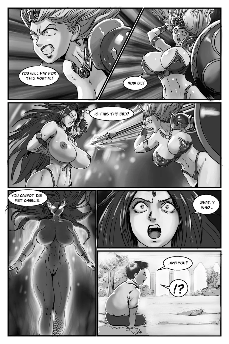 Meteor Woman 1-4 porn comic picture 21