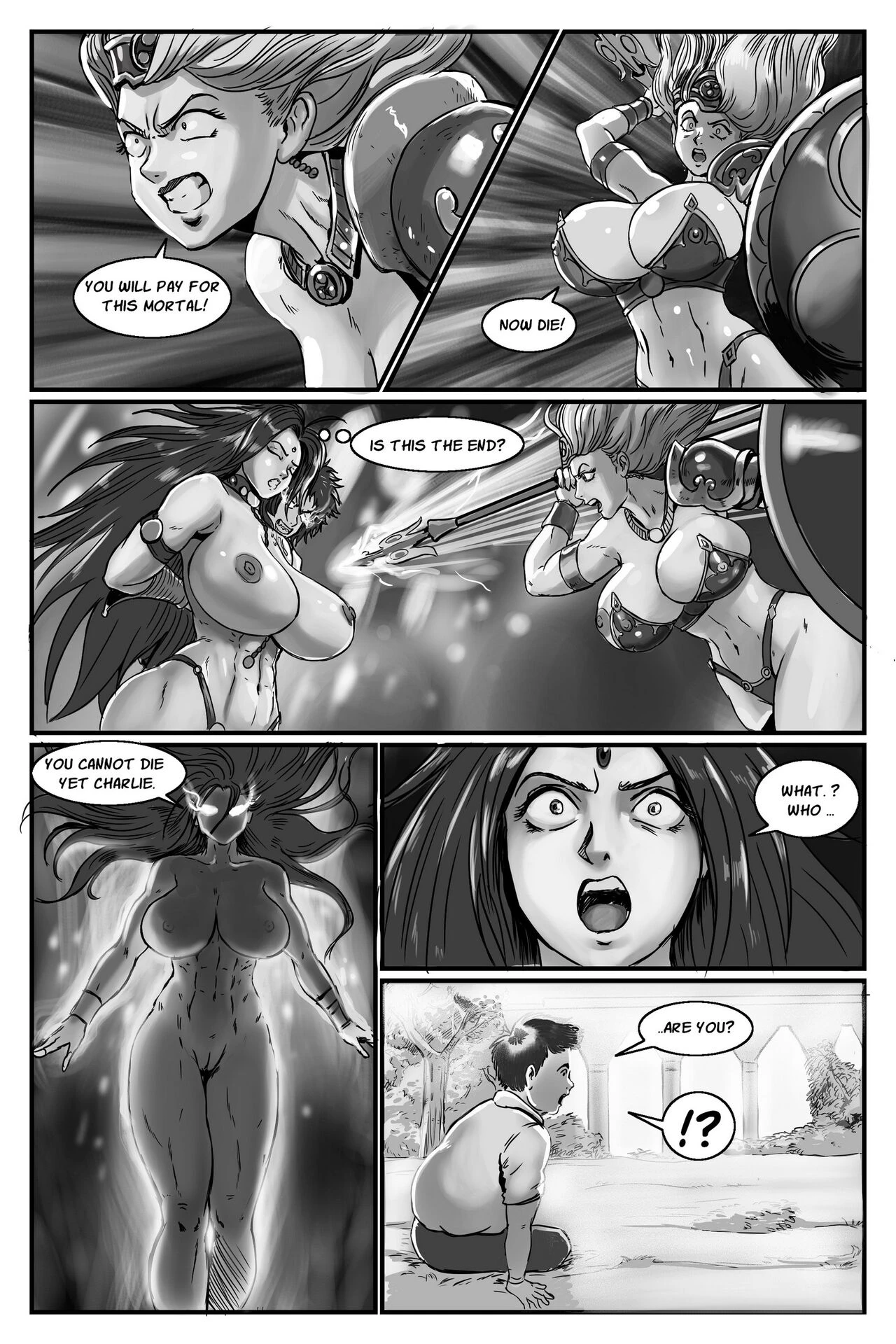 Meteor Woman 1-4 porn comic picture 21