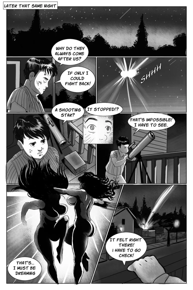 Meteor Woman 1-4 porn comic picture 3