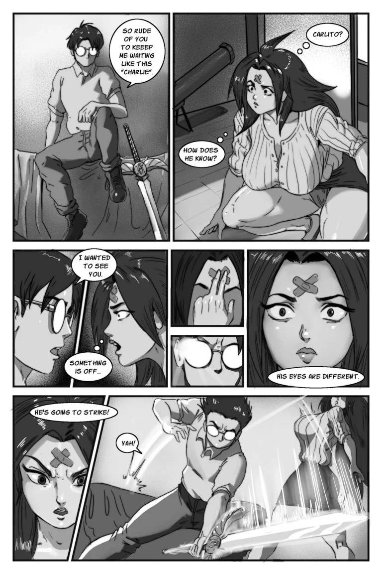Meteor Woman 1-4 porn comic picture 38