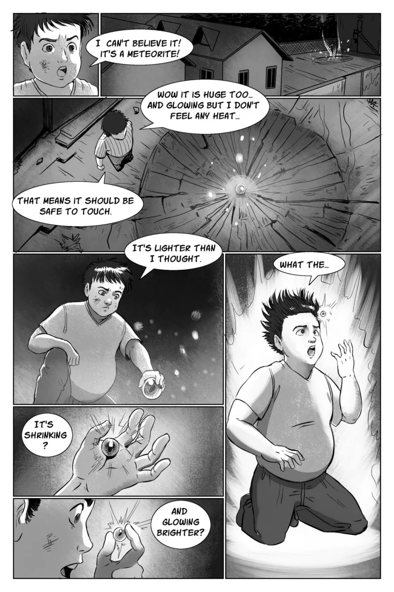 Meteor Woman 1-4 porn comic picture 4