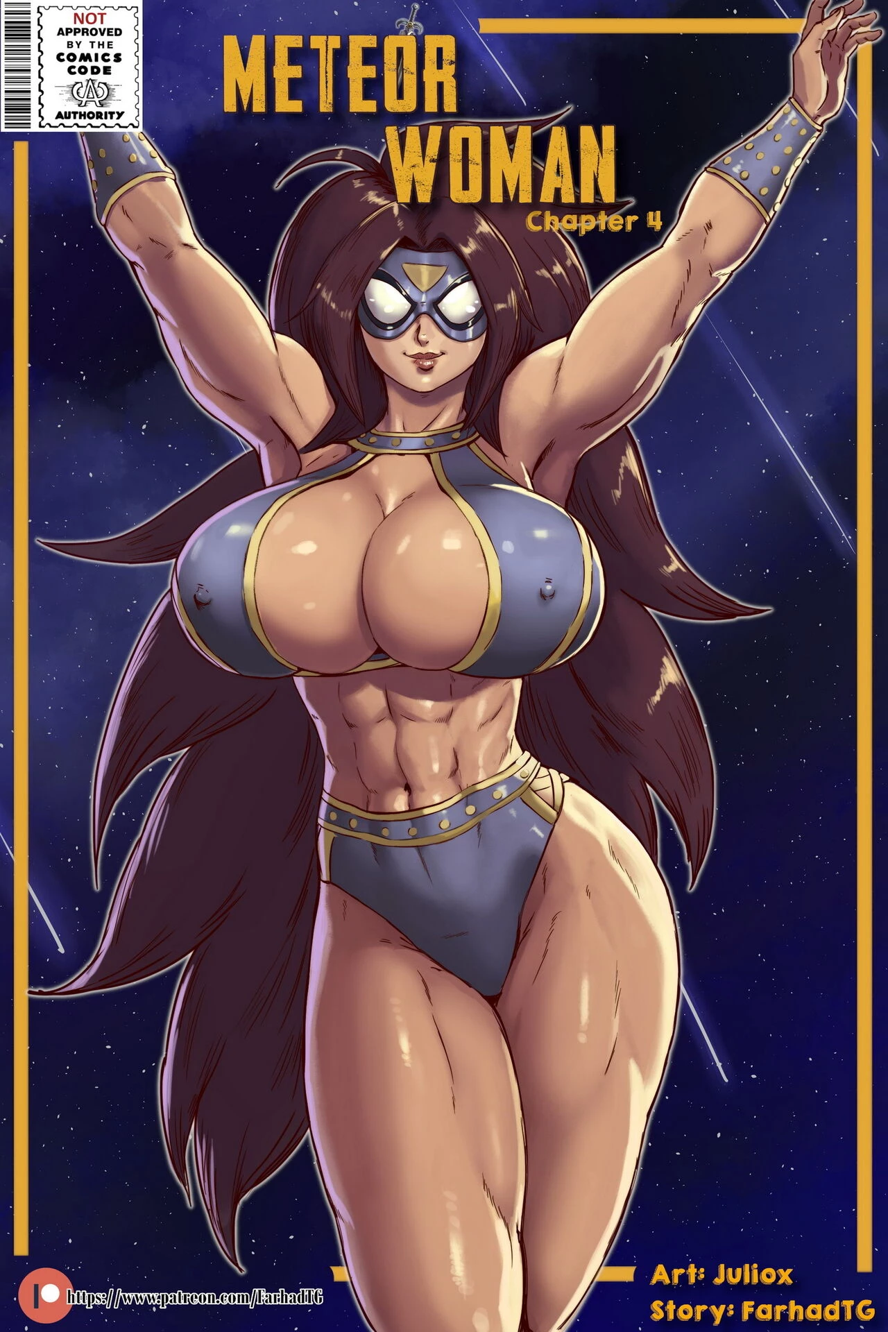 Meteor Woman 1-4 porn comic picture 41
