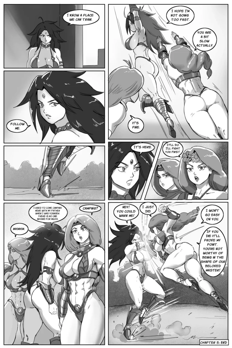Meteor Woman 5-8 porn comic picture 13