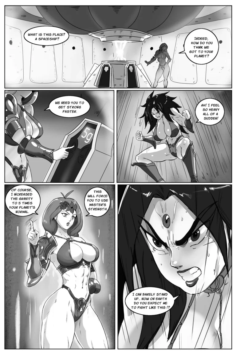 Meteor Woman 5-8 porn comic picture 15