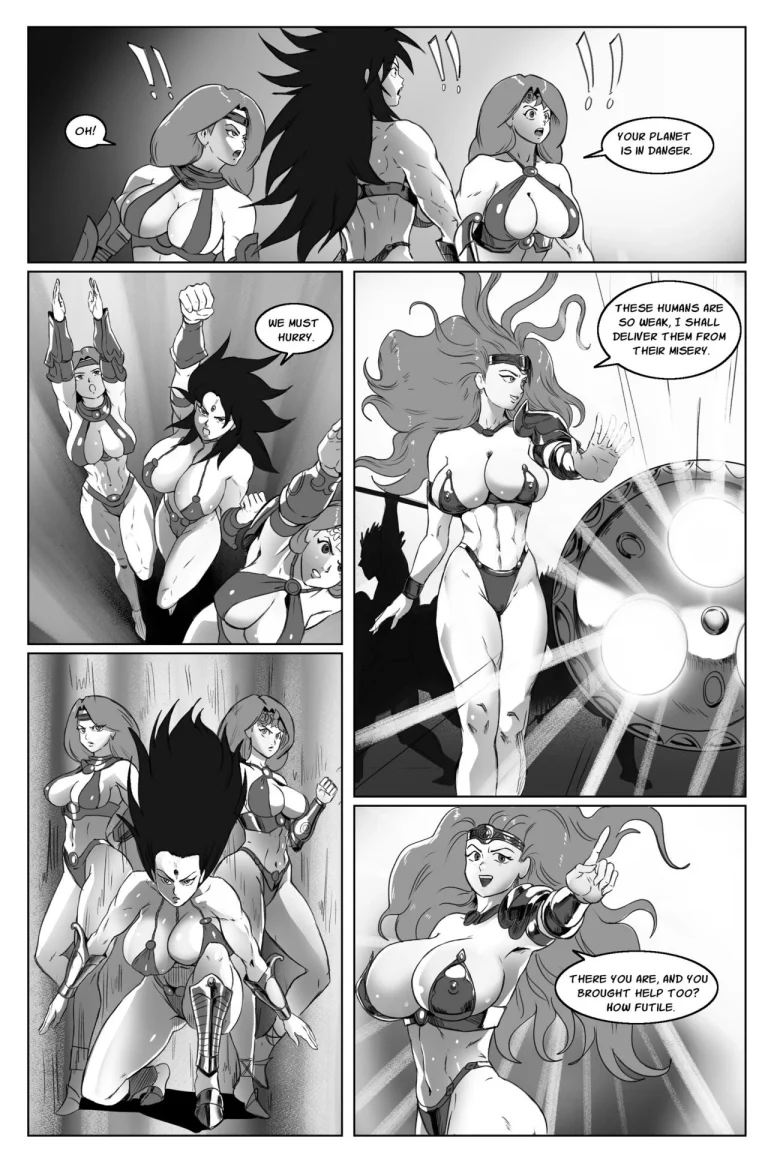 Meteor Woman 5-8 porn comic picture 21