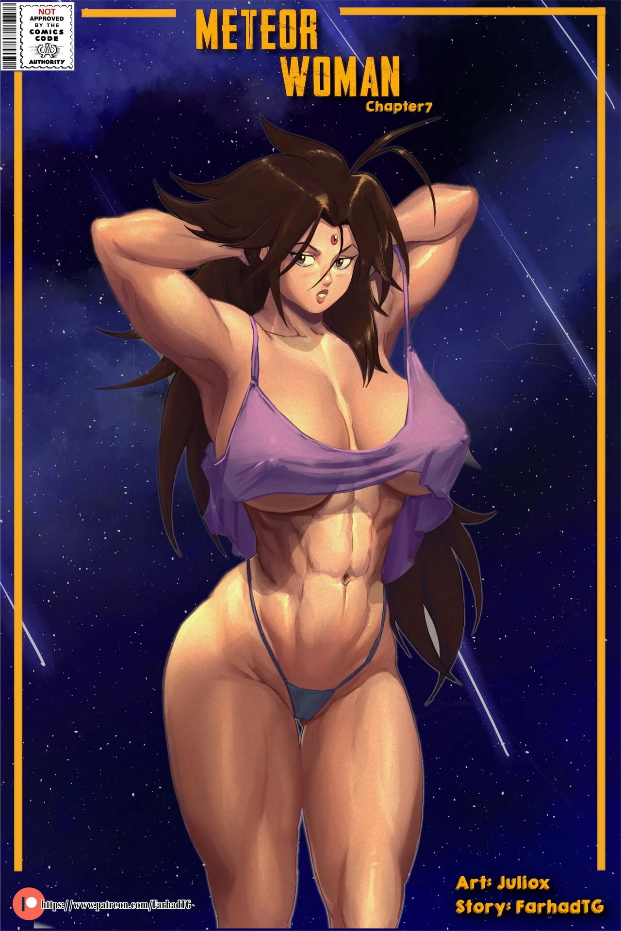 Meteor Woman 5-8 porn comic picture 29
