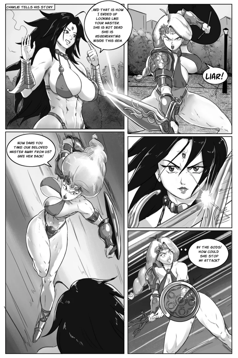 Meteor Woman 5-8 porn comic picture 3