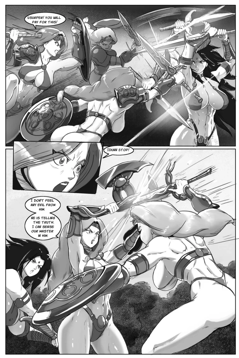 Meteor Woman 5-8 porn comic picture 4
