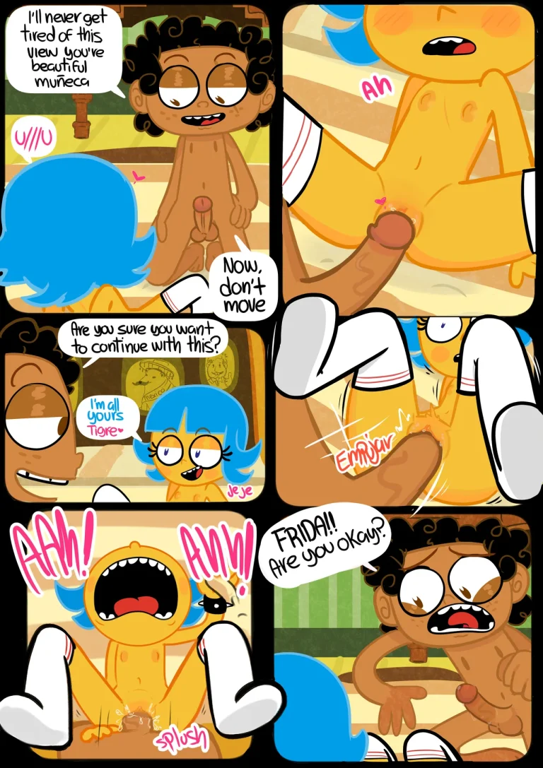 Mi mejor amiga frida porn comic picture 24