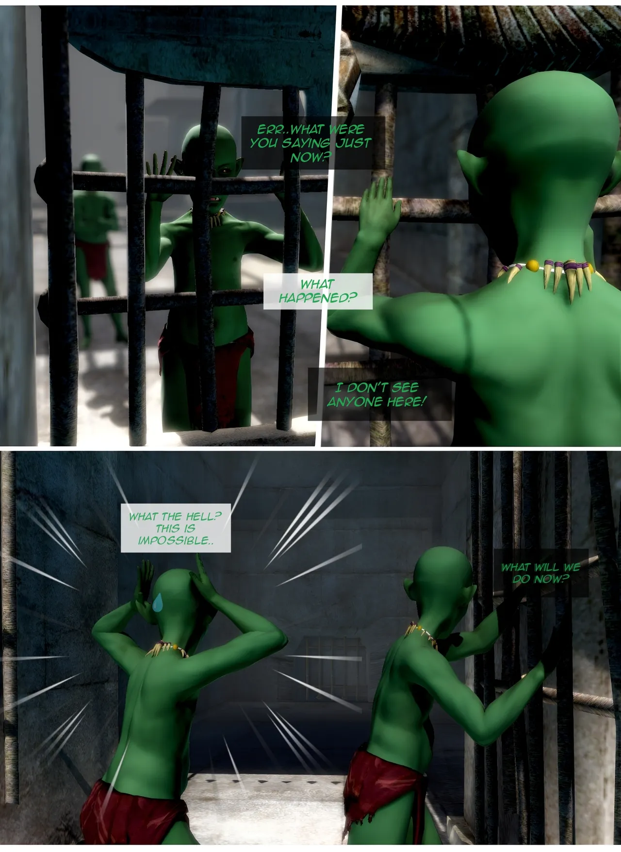 Mia & The Goblins 3 porn comic picture 3