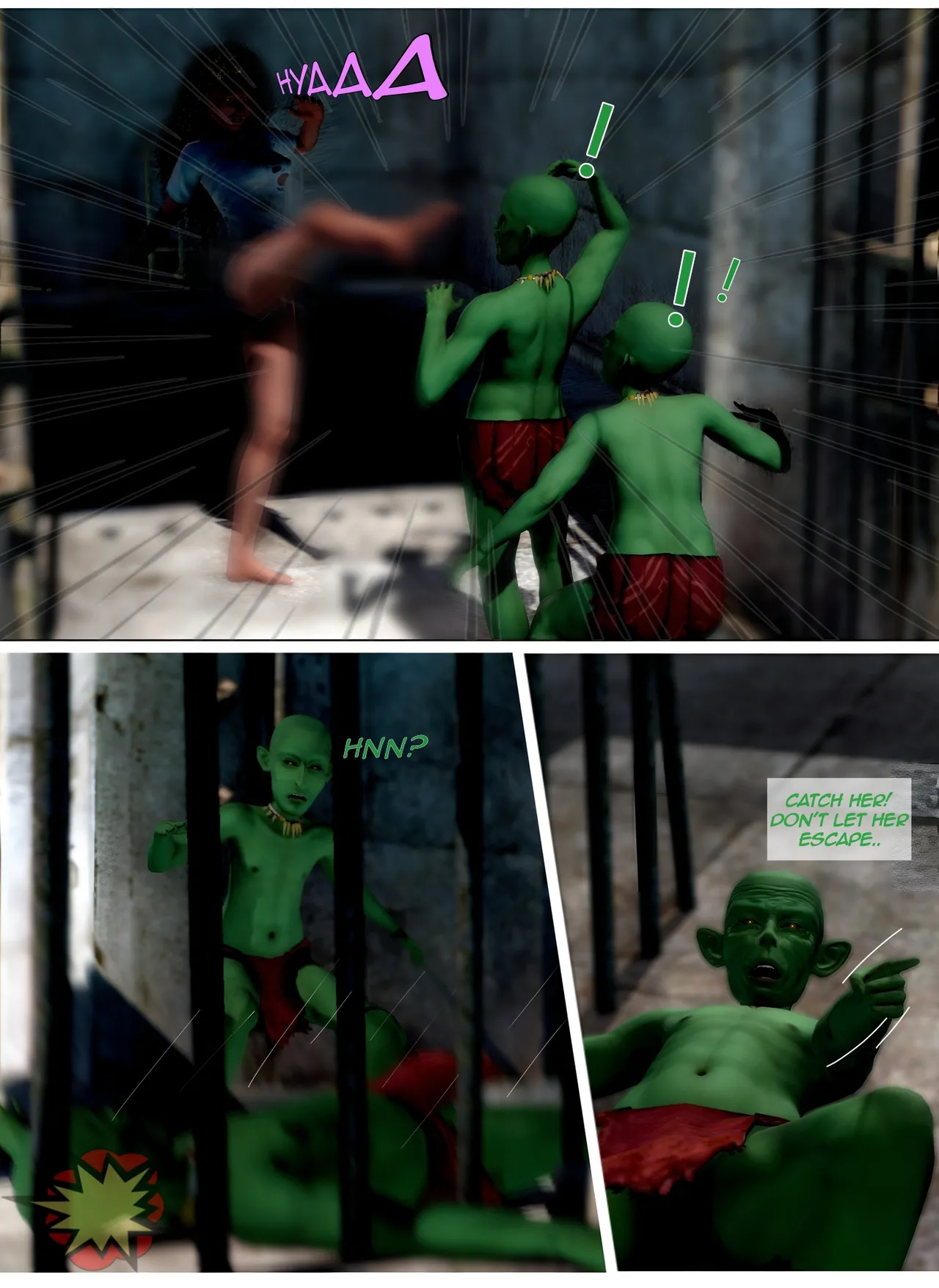 Mia & The Goblins 3 porn comic picture 5
