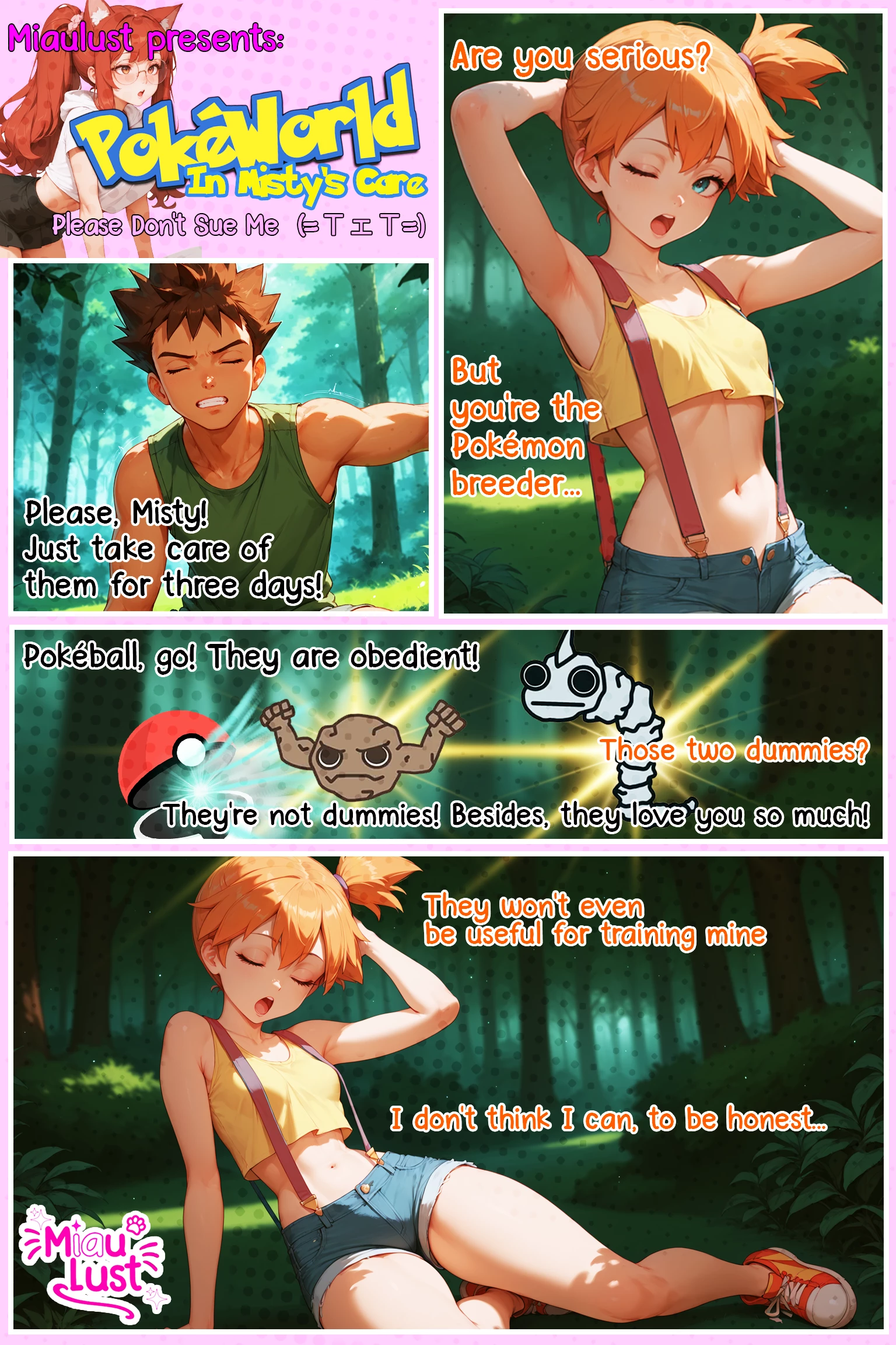 [MiauLust] Misty in Misty's Care (POKEMON) porn comic picture 2