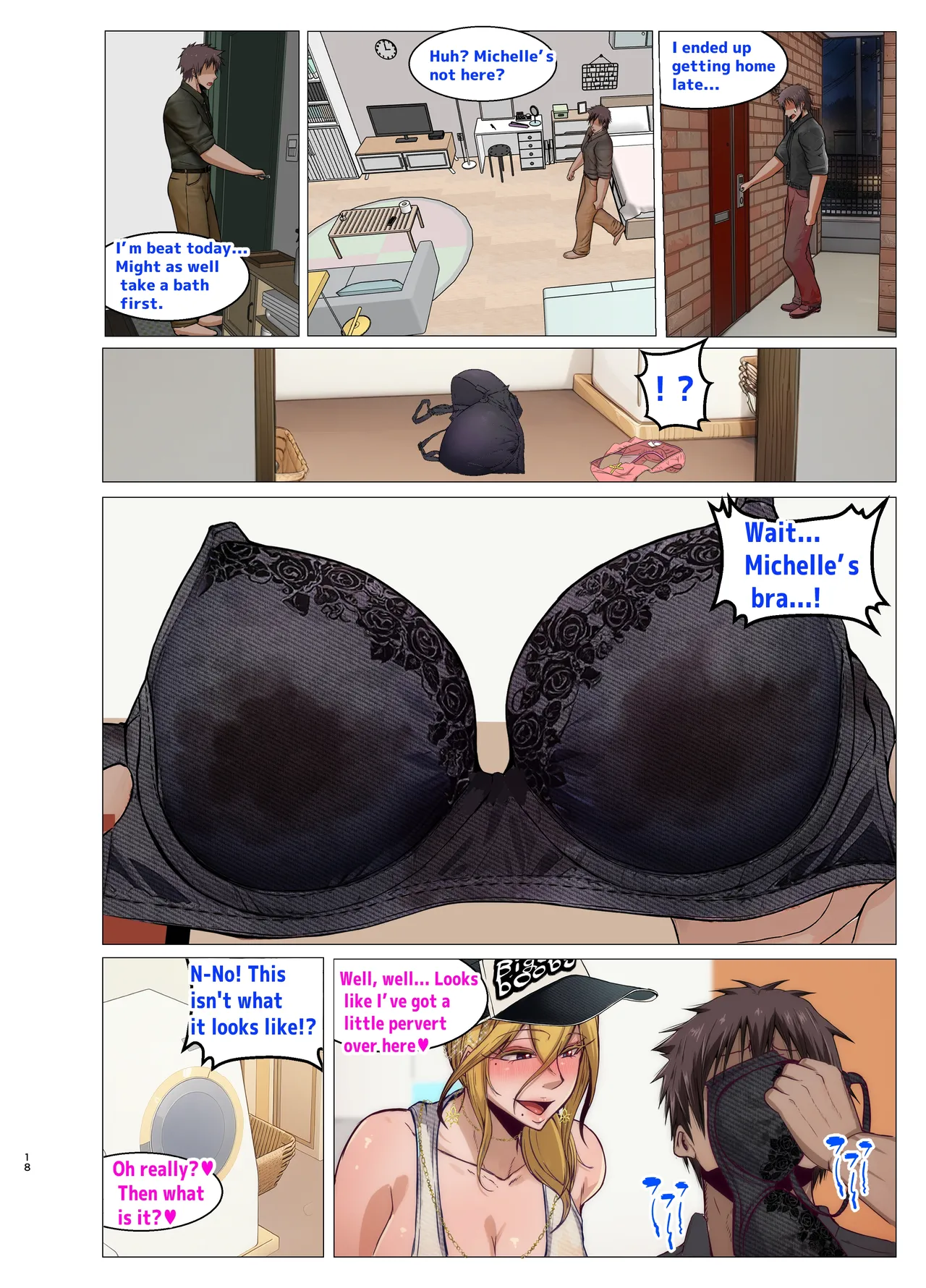 Michelle to Icha Love porn comic picture 18