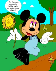 Mickey & Minnie - Ripped Pants porn comic picture 1