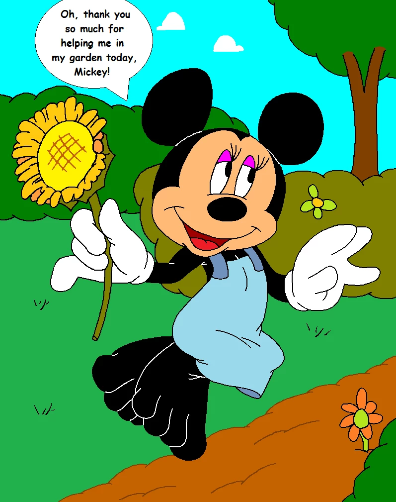 Mickey & Minnie - Ripped Pants porn comic picture 1