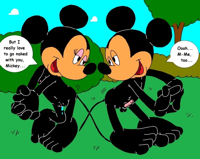 Mickey & Minnie - Ripped Pants porn comic picture 11