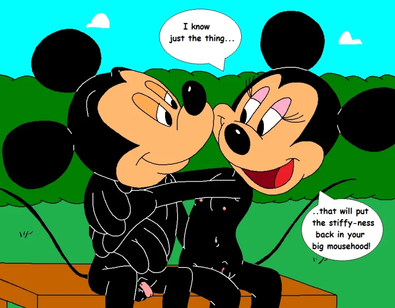 Mickey & Minnie - Ripped Pants porn comic picture 13