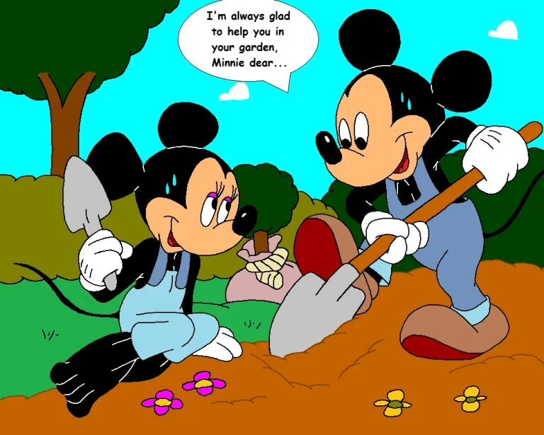 Mickey & Minnie - Ripped Pants porn comic picture 2