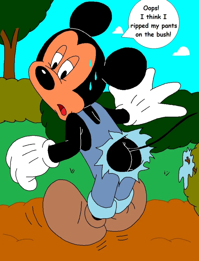 Mickey & Minnie - Ripped Pants porn comic picture 4