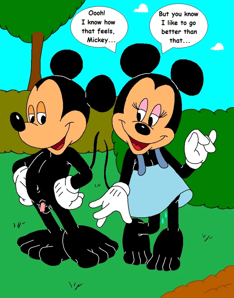 Mickey & Minnie - Ripped Pants porn comic picture 8