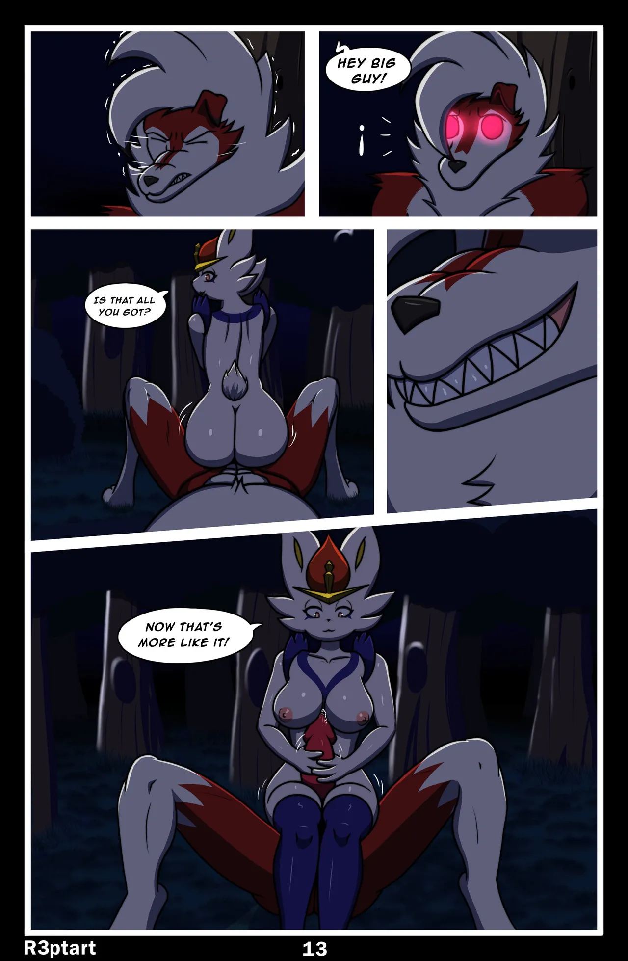 Midnight Riding porn comic picture 14