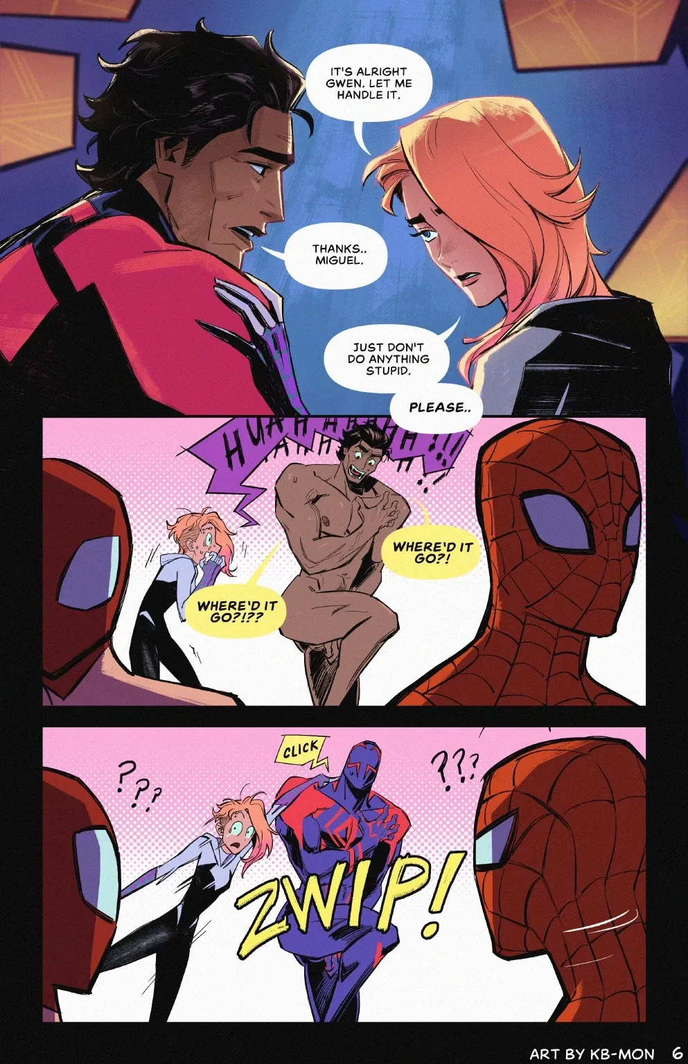 Migwen Swap porn comic picture 6